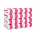 thumbnail image 1 of Arkwright Oversized California Beach Towels - Ringspun Cotton Pool Towel - 30 x 70 in. - (4 Pack) Pink, 1 of 11