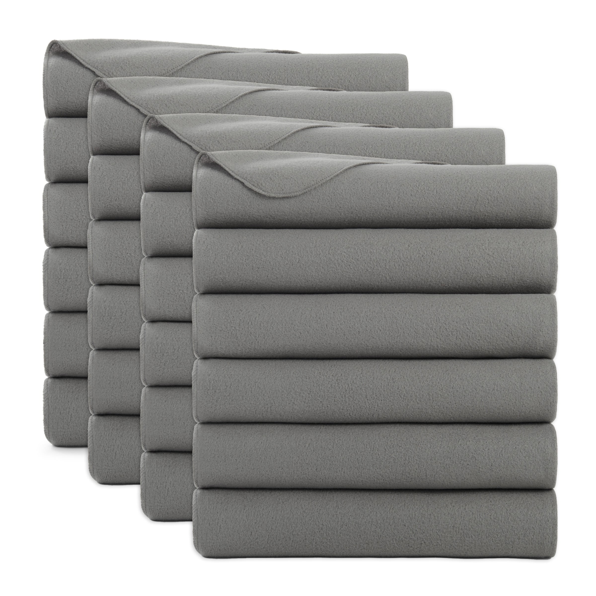 Arkwright Polar Fleece Throw Blankets Bulk (Case of 24) Ultra Soft