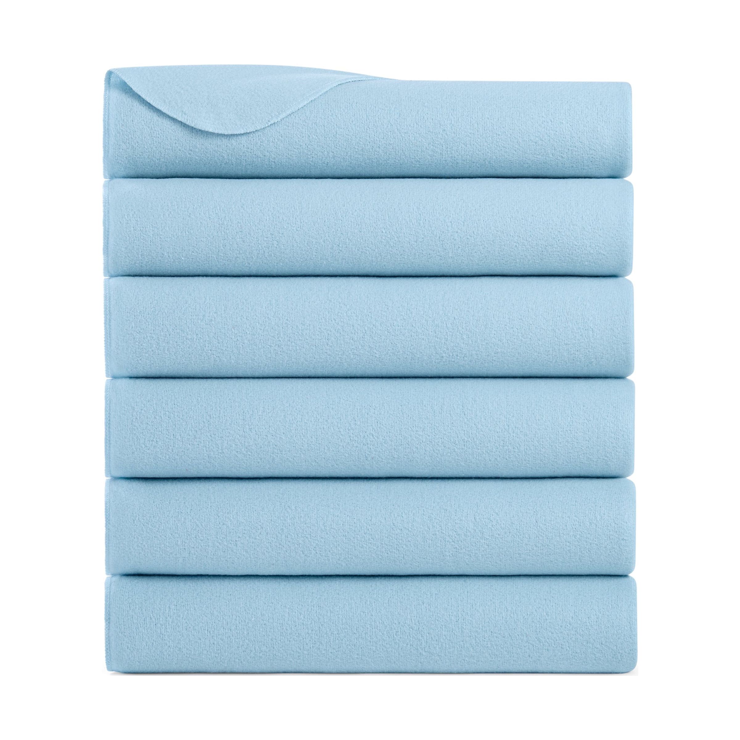 Arkwright Polar Fleece Throw Blankets Bulk (Pack of 6) Ultra Soft