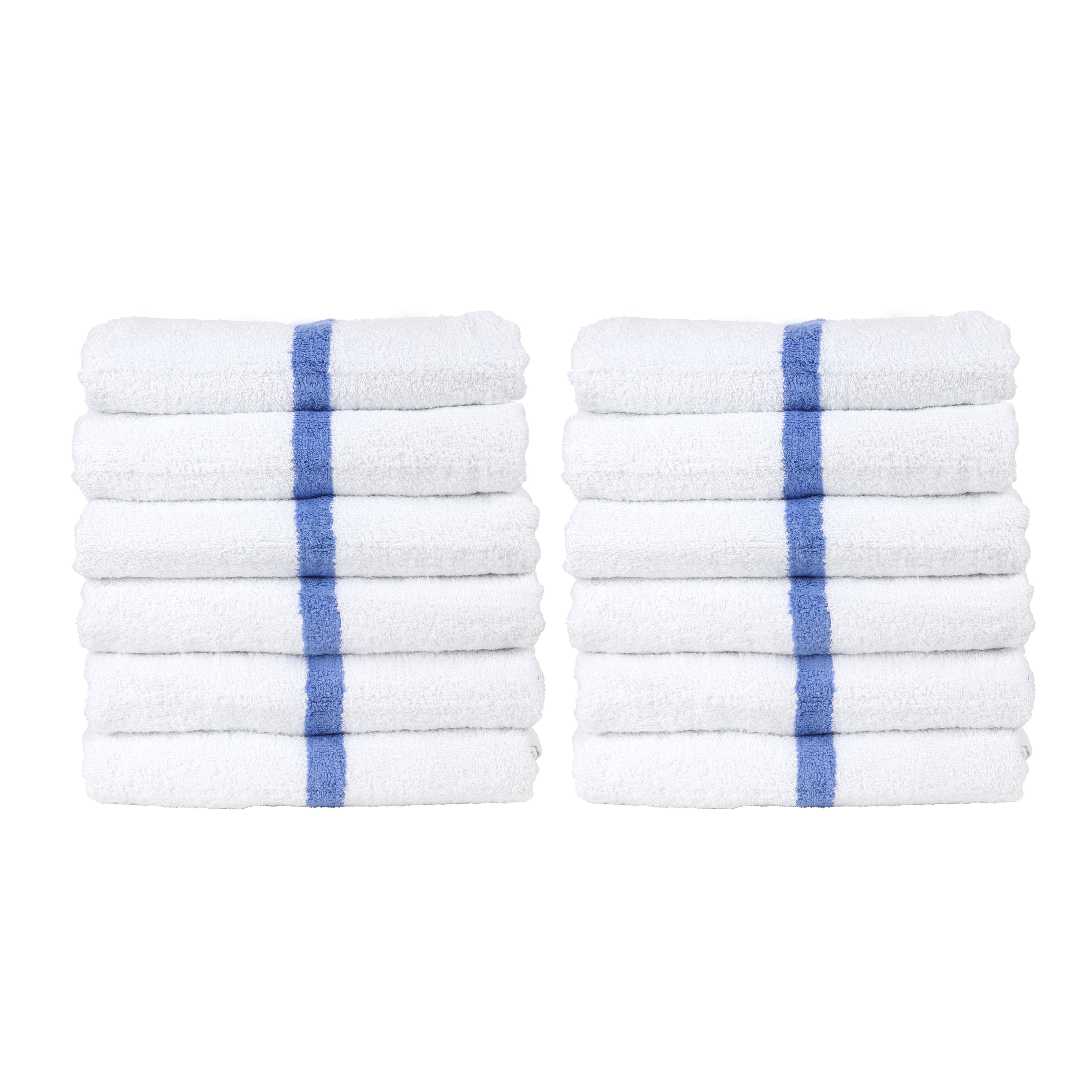 Monarch Brands True Colors 16 x 27 100% Ring Spun Cotton Black Hand Towel  3 lb. - 12/Pack