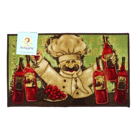 Arkwright Printed Kitchen Rug - 18 x 30 in - Chef Design