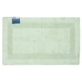 thumbnail image 1 of Arkwright Provence Bath Rug, 20 x 32 in, Premium Cotton, Green, Non-Slip Backing, 1 of 2