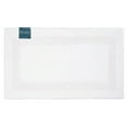 thumbnail image 1 of Arkwright Provence Bathroom Rug, 20x32 in, Premium Cotton, White, 1 of 2