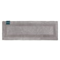 thumbnail image 1 of Arkwright Provence Bathroom Runner Rug, Premium Cotton, 20x60, Gray, 1 of 3