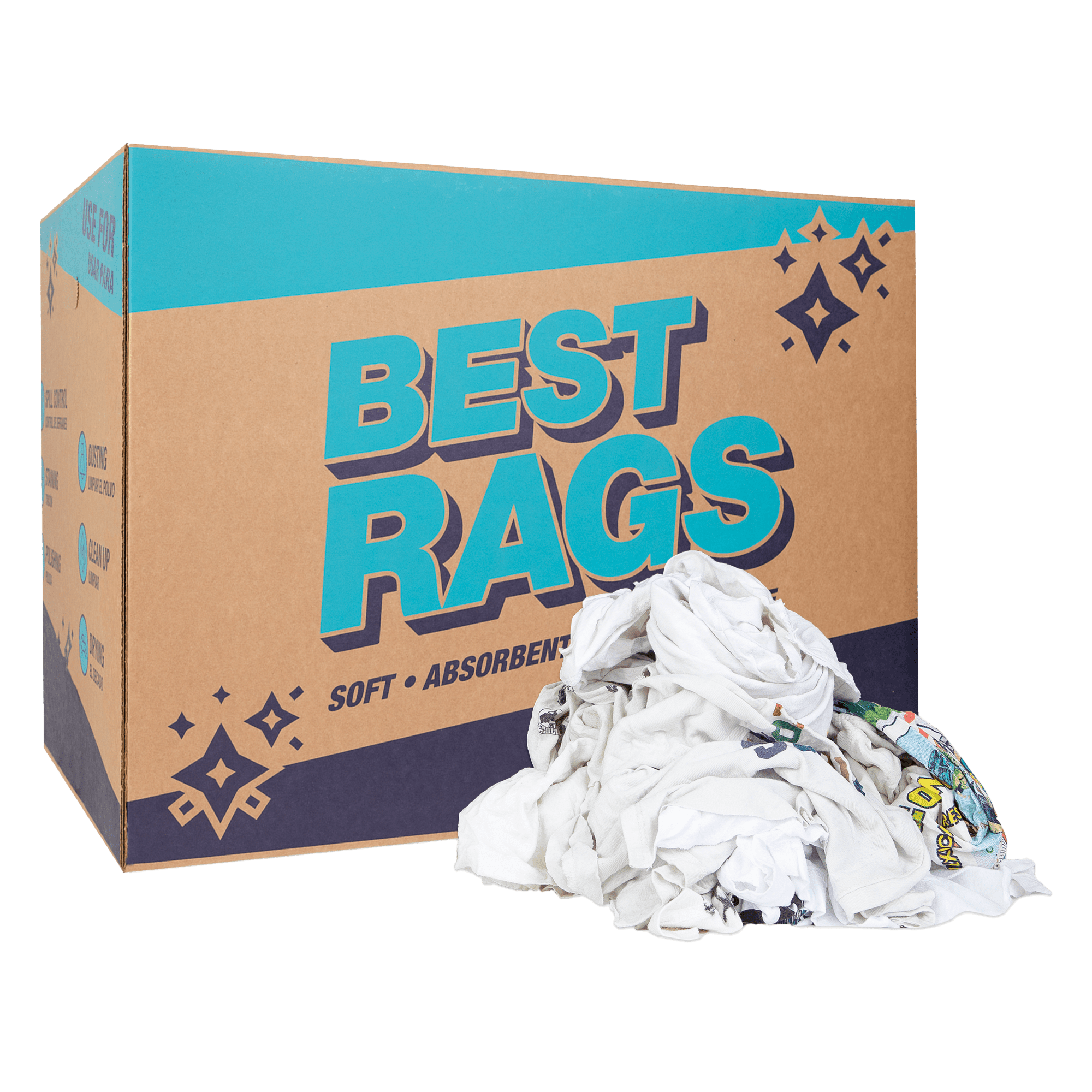 SupremePlus-Ultimate Cleaning Shop Rags in a Box-High-Quality