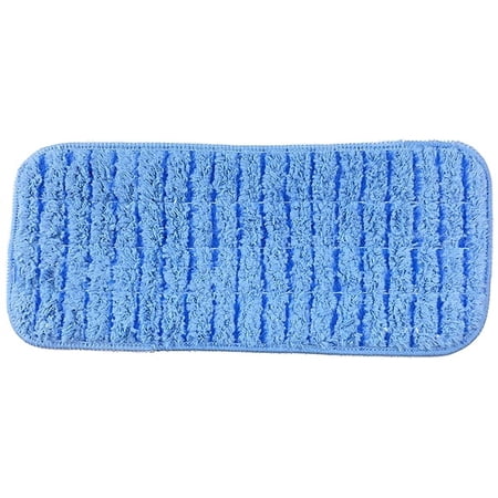 Arkwright Scrubbing Wet Mop Microfiber Refill Pads (12 Pack), Blue, 13"
