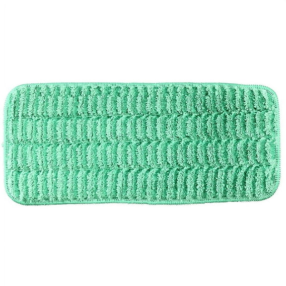 Arkwright Scrubbing Wet Mop Microfiber Refill Pads (12 Pack), Green, 13"