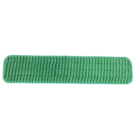 Arkwright Scrubbing Wet Mop Microfiber Refill Pads (12 Pack), Green, 24"