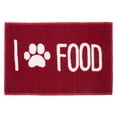 thumbnail image 1 of Arkwright Soft Pet Mat (16x24 Inch) With Non-Slip Backing, Food Bowl Mat for Dogs and Cats, Food Design, 1 of 7