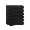 thumbnail image 1 of Arkwright True Color Bath Towels (6-Pack), 25x52 in., Ring Spun Cotton, Black, 1 of 6