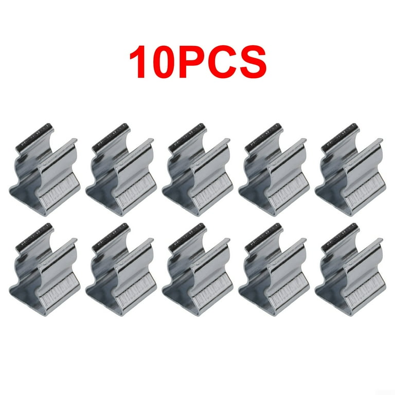 Clip Porta Attrezzi In Acciaio - Set Da 13, 16, 19, 25mm Per Scope E Utensili - Foto 2