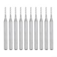 thumbnail image 1 of Arkzeo 10pcs 1.2mm Carbide End Mill Engraving Router Bits For PCB Machine 1/8" Shank, 1 of 9