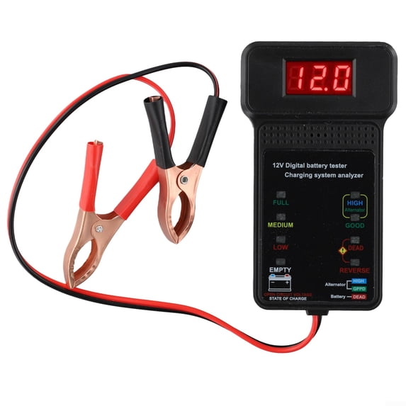 Arkzeo 12V Battery Tester 100-2000CCA Car Electric Quantity Detector Diagnostic Tool