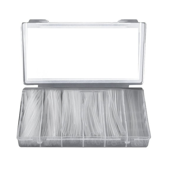 Arkzeo 150PCS/200PCS Boxed Transparent Heat Shrink Tubing Wire Joint Protective Cover