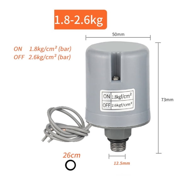 Arkzeo 1PCS Automatic Water Pump Pressure Switch Controller for Various Water Pumps