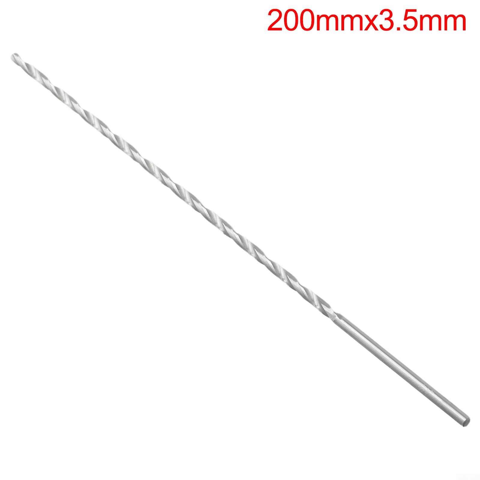 CYSFETENA 5-Piece Extra Long Drill Bit Set - 2-5mm HSS Twist Bits For Wood, Plastic & Aluminum