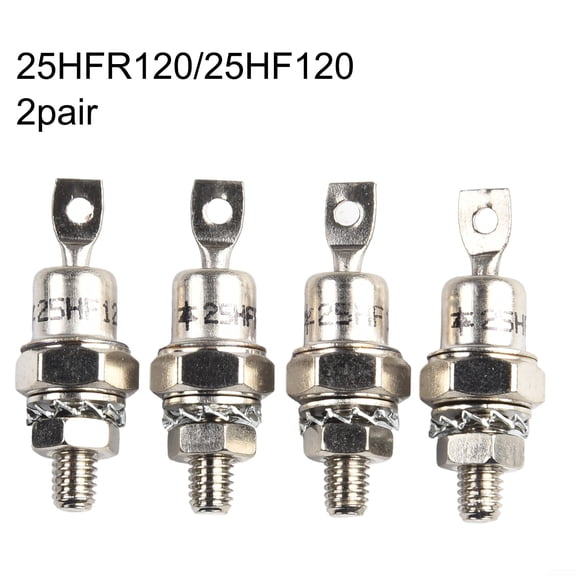 Arkzeo 2Pair 25HFR120/25HF120 Rectifier Diode Forward/Reverse Polarity Rectifier 25A