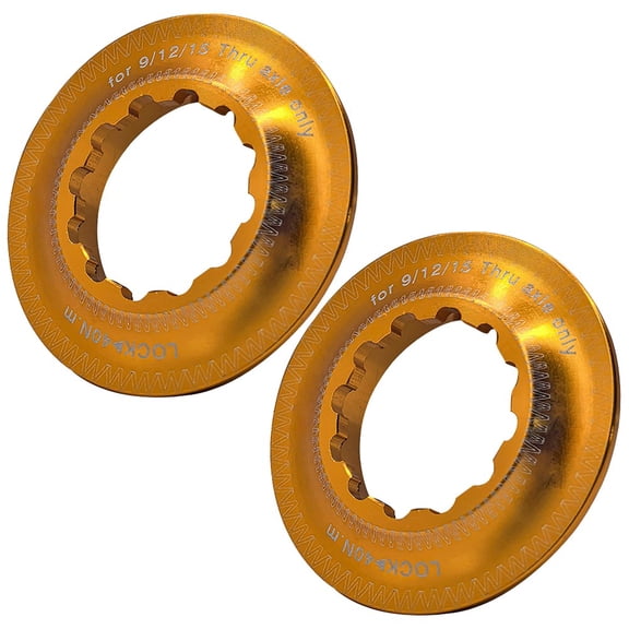Arkzeo 2Pcs For-Mi.Xim Bicycle Mountain Bike Central Lock Disc Lock Disc Lock Disc Lock Cap Lock Cap Screw Cap Replace Tool Golden
