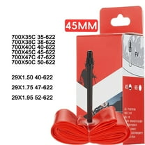 Arkzeo 2Pcs for Tpu Inner Tube Ultralight 700X35-50C for Presta Valve 45/65mm Road Bike 45mm Valve