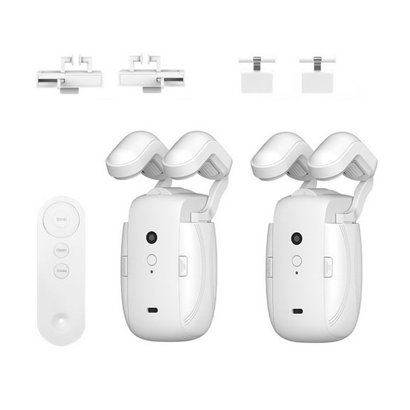 Arkzeo 3 in1 Electric Curtain Opener Motor with Remote Control for Roman rod TU-rails