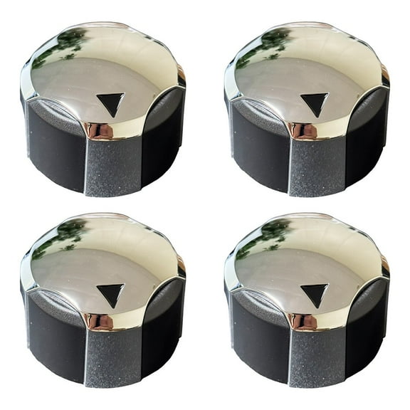 Arkzeo 4Pcs Replacement Tapered Grill Knobs For For Barbecue With Size Options Black 6mm