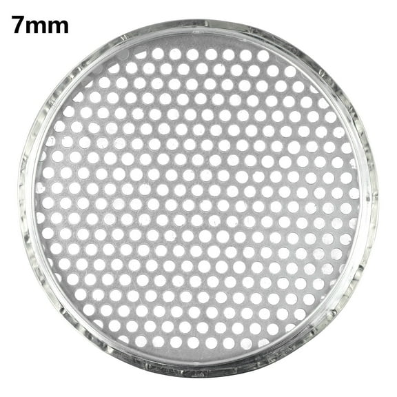 Arkzeo 6/7/12Mm Strainers Mesh Sieve Round Hole Garden Soil Sieve Filter Shakers Fruit Filter Sieve Strainer Sifter Round Hole 7mm