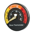 Arkzeo 63mm Wood Stove Thermometer Oven Stove Temperature Stove Top Thermometer For