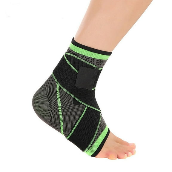 Arkzeo Ankle Support Ankle Brace Strap Sleeves Support 3D Weave Elastic Bandage Foot Protective Gear Sports & Fitness Strap Foot Protec S