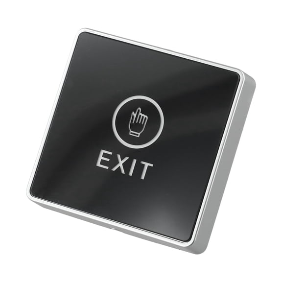 Arkzeo Backlight Push Touch Exit Button Infrared Door Switch With Indicator 86*86mm