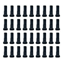 Arkzeo Bicycle Spare Parts Pack of 36 Aluminium Alloy Nipples with Tension Support Black