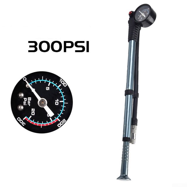 Arkzeo Bike High Pressure 300 PSI for Rear Shock & Suspension Fork Mountain Road Bikes