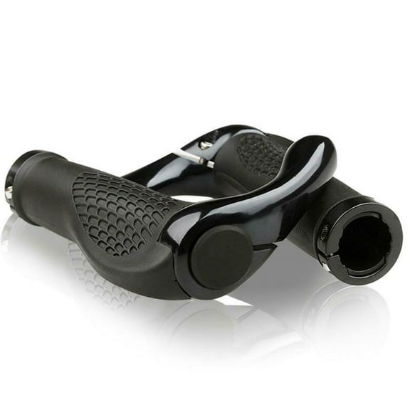 Arkzeo Ergonomic Mtb Mountain Bike Bicycle Handlebar Grips Cycling Lock-On 14*9.5*2.5cm Black