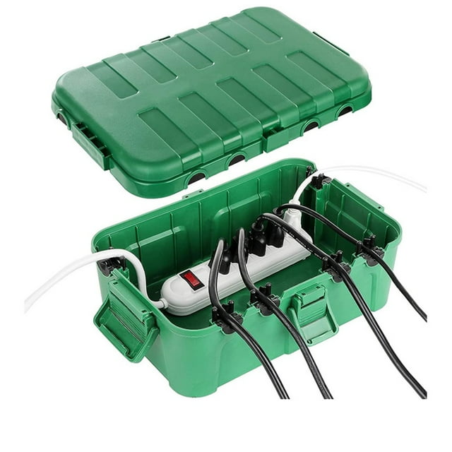 Arkzeo Extra Large Weatherproof Electrical Box Waterproof Outdoor Extension cord Cover