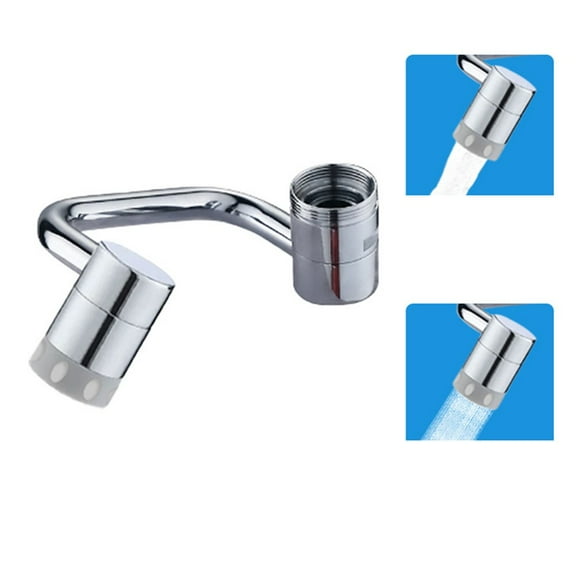 Arkzeo Faucet Kitchen Bathroom Faucet Dual Water Mode 1080° Rotating Spout Extender 1