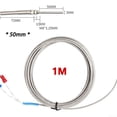 thumbnail image 1 of Arkzeo K-Type Thermocouple Probe Temperature Sensor Controller Sensor Sensor Probe 50mm-Wire 1m, 1 of 9