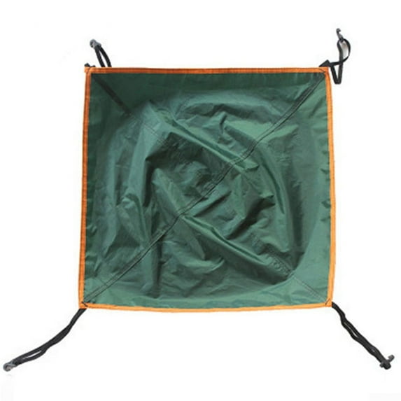 Arkzeo Outdoor Camping Tent Tarp Roof Cover Awning Canopy Waterproof Cover 56x56cm green