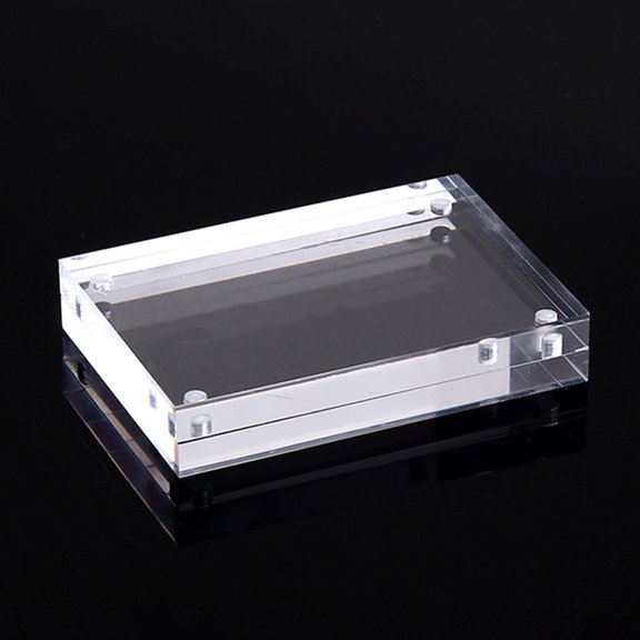 Arkzeo Picture Frame Freestanding High-Clear Magnetic Photo Small Transparent Acrylic 5.5*8.2cm
