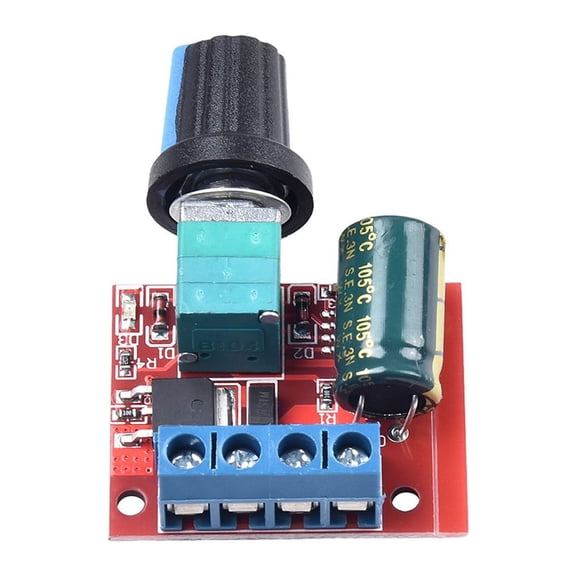 Arkzeo Quality Current PWM Speed Control Switch for DC Motor - Up to 5A, Adjustable