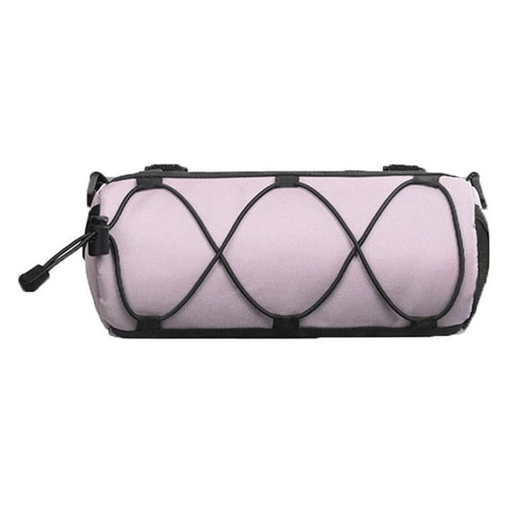 Arkzeo Road Bike Tube Bag Handlebar Bag with Shoulder Strap Mountain Bike Front Bag Cycling Bicycle Accessories Purple