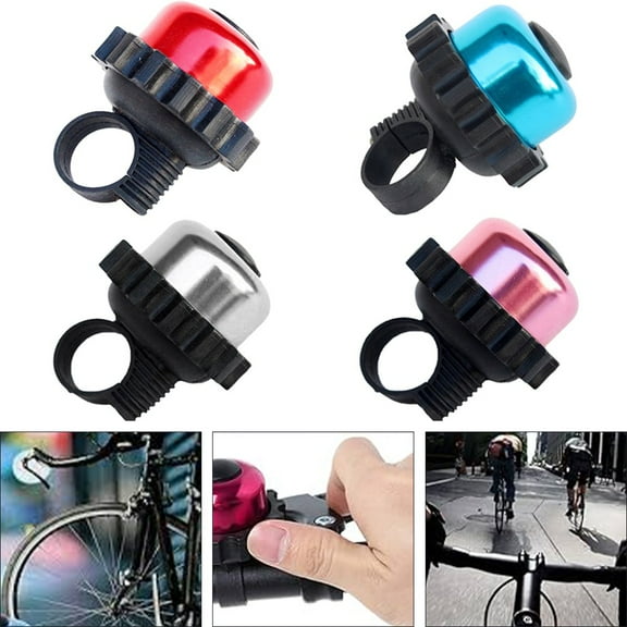 Arkzeo Rotating Bike Bell Ring Bicycle Bell Speaker for Scooter Mini High Volume Mtb Blue