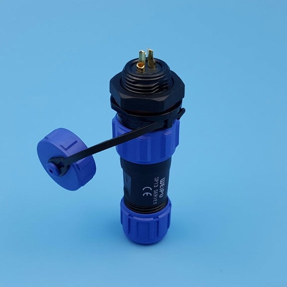 Arkzeo SP13 Panel IP68 Waterproof Plug and Socket Circular Connector 2/3/4/5/6/7pin 2pin