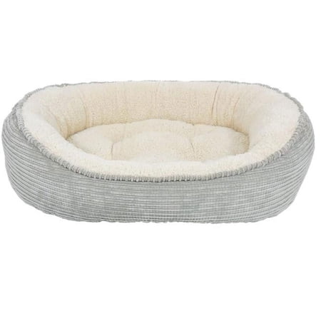 Arlee Home Fashions AR07245 Cody Cuddler Cat Bed - Grey, Medium
