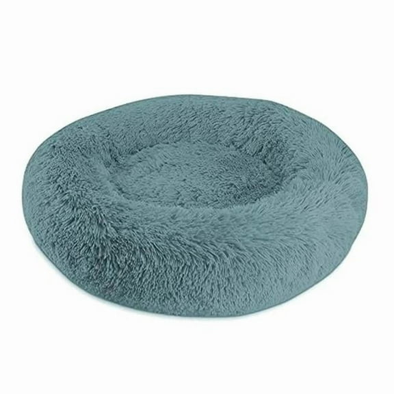 Arlee Pet Products 102790 22 in. Donut Round Pet Dog Bed, Teal