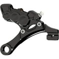 thumbnail image 1 of Arlen Ness 02-323 6-Piston Differential Bore Rear Brake Caliper/Bracket - Black, 1 of 1