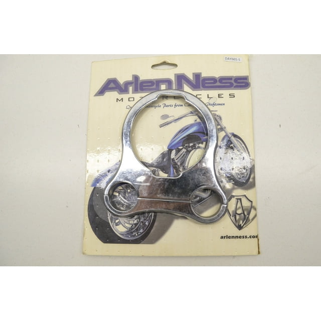 Arlen Ness 05312, 06-090 Chrome Billet Single Gauge Mount NOS
