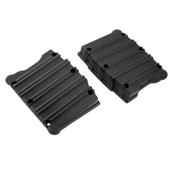 Arlen Ness 10-Gauge All Black Rocker Box Covers (18-256)