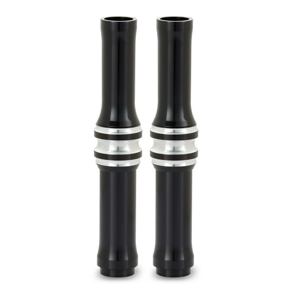 Arlen Ness 10-Gauge Black Pushrod Tube Covers (03-643)
