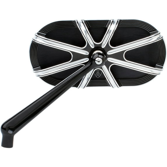 Arlen Ness 10 Gauge Forged Black Right Mirror (13-162)