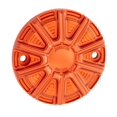 thumbnail image 1 of Arlen Ness 10-Gauge Orange Billet Aluminum Points Cover (700-013), 1 of 1