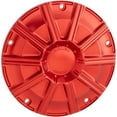 thumbnail image 1 of Arlen Ness 10-Gauge Red Derby Cover (700-006), 1 of 1